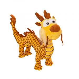 Jouets en peluche de dragon noir, poup&eacute;es en peluche de dragon de simulation, animaux en peluche de dragon chinois Kawaii, jouets de style chinois, jouets pour enfants, cadeau d'anniversaire pour Ki-jaune - Neuf