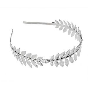 Lot De 2 Couronnes De Laurier Dorées Argentées, Serre-Têtes Grecs Et Romains, Accessoires Pour Femmes, Serre-Têtes De Mariage, Couronnes De Feuilles, Pour Voyage, Photographie, Fête - Neuf