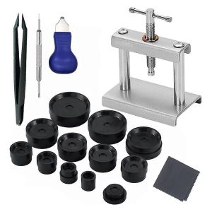 Watch Presstool,Watch Crystal Press Kit,Set Back Case Closer,Metal Watch Back Case Press,Watch Batt - Neuf