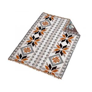 Couverture De Camping Boh&egrave;me 130 X 180 Cm, Tapis De Pique-Nique, Housse De Canap&eacute;, Beige - Neuf