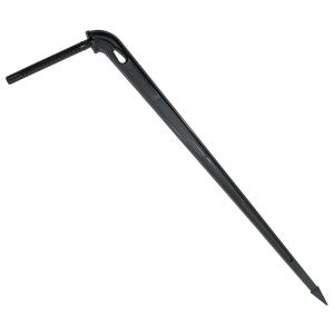 Lot de 20 piquets &agrave; labyrinthe coud&eacute;s 30&deg; - d&eacute;bit max 2 l/h - pour tuyau micro-irrigation 5mm - longueur 15cm - en plastique - pour micro-arrosage localis&eacute; - Neuf