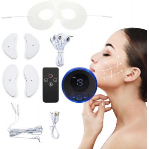 Sjzg-Masseur Facial &Agrave; Micro-Courant - Dispositif Raffermissant D'&eacute;limination Des Rides Pour Le Cou Du Visage, Th&eacute;rapie Du Visage Et Du Cou | Appareil De Tonification Du Visage Pour Le Soin De La Peau - Neuf