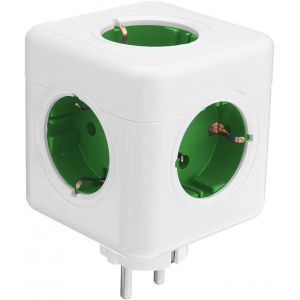 Multi Socket, Cube Socket, 5 In 1 Sockets - Neuf