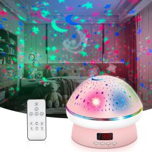Projecteur Lumineux D'étoiles Pour Chambre D'enfant, Avec Minuterie A - Neuf