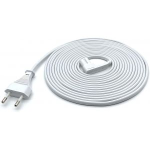 Vebner - Câbles d¿Alimentation pour Sonos Play One, One SL et Play-1 (3 Mètre, 1 Câble, Blanc) - Neuf