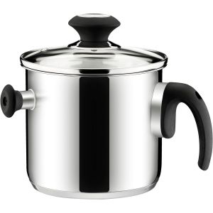 LETNERNY-Bouilloire À Lait Double Paroi Presto Avec Couvercle Ø 16 Cm, 2.0 L - Neuf