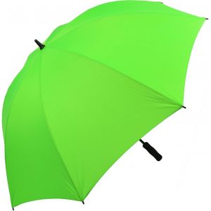 Tianyi-Parapluie De Golf Full-Fiber Xxl 130 Cm Léger Résistant Aux Tempêtes Avec Poignée Souple, Vert Fluo, 130 Cm, Parapluie De Golf Xxl - Neuf