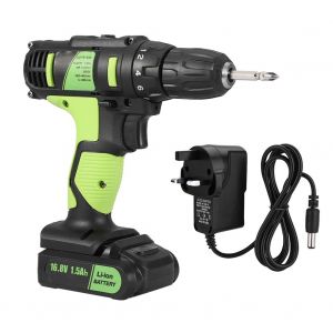 Perceuse-visseuse electrique sans fil rechargeable 16,8 V, outil portatif, prise britannique 100-240 V - Neuf