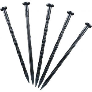 (20 Pcs) Pelouse En Bordure De Clous, De La Tomate Jeu, 25 Pcs De Jardin En Plastique Piquets D'ancrage, Tente Motif Clous, En Spirale, De Piquets De Jardin Pour Le Gazon Artificiel De Pavés De Bordure - Neuf