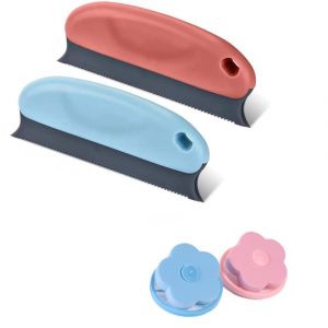Brosse Anti-Poils Pour Animaux, Réutilisable, Élimine Parfaitement Les Poils D'animaux Sur Tapis Et Canapé. - Neuf