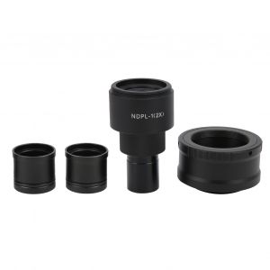XYONG Adaptateur de monture d'objectif pour appareil photo numerique pour microscope biologique/stereoscopique T2-NX+NDPL-1(2X) - Neuf