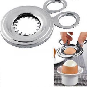 Coupe-Oeufs & Ouvre-Oeuf En Acier Inoxydable - Oeuf À La Coque D'oeuf À La Coque Ustensile De Cuisine - Neuf
