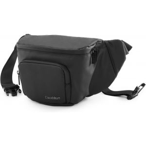Sac pour Appareil Photo DSLR,Sac Photo SLR,Sac &agrave; bandouli&egrave;re pour Appareil Photo,Sac de Ceinture pour Appareil Photo r&eacute;sistant &agrave; l'eau,Sac &agrave; bandouli&egrave;re pour photographes,Noir,S - Neuf