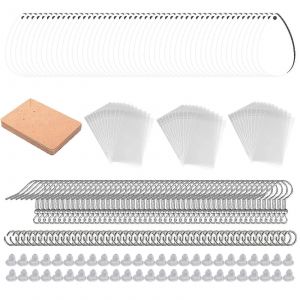 50x des Larmes de Transfert de Chaleur de boucle d'Oreille Pendentif Vierge Pour l'Ornement de No&euml;l Cadeau - Neuf