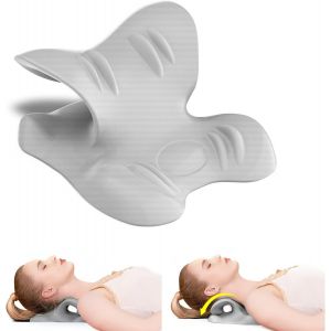 Relaxateur De Cou Et D'&eacute;paules, &Eacute;tirement Du Cou 2.0, Cloudy Neck, Appareil De Traction Cervicale Portable, Appareil De Massage Cervical Pour Soulager La Douleur De La T&ecirc;te Et Du Cou, Appareil De - Neuf