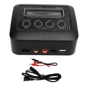 Chargeur De Batterie 60 W Avec Affichage Numerique, Pour Batteries Lipo, Life, Liio, Lihv, Nicd, Nimh, Prise Us, Ac 100-240 V - Neuf