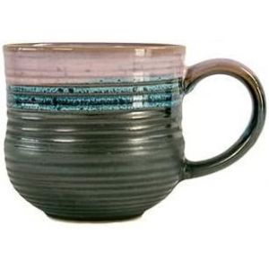Eryi-Grande Tasse À Café En Céramique - 600 Ml - Xxl - En Faïence - Avec Dégradé De Couleurs - Tasse À Cappuccino - Grande Tasse À Thé Avec Anse - Pour Bureau Et Maison - Neuf