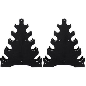 Support De Rangement Pour Halt&egrave;res Chic - Pr&eacute;sentoir 2 Pi&egrave;ces &Eacute;l&eacute;gant Et Durable Pour L'organisation De Votre Salle De Sport &Agrave; Domicile - Neuf