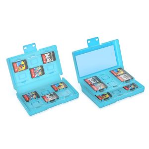 Lichifit - &Eacute;tui De Rangement Pour Switch2, Organisateur De Protection Pour 24 Cartes De Jeux - Bleu - Neuf