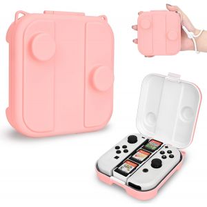 Shiba-Étui De Rangement Pour Switch/Switch Oled Joycon,Switch Solide Boîte De Protection Etanche L'eau Et Anti-Poussière Joycon St[2 - Neuf