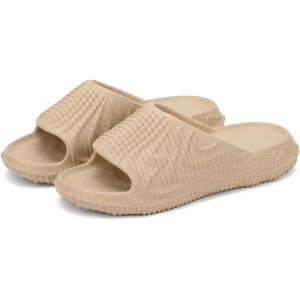 Kalanka-Claquette Hommes Claquettes Femme Plage Ete Sandales Homme Caoutchouc Pantoufles Femme Antidérapante Piscine Slide Epaisse Confort Foam Slides - Neuf