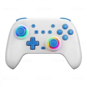 Contr&ocirc;leur Sans Fil Rgb Pour /Oled/ Lite/Steam/Android, Manette De Jeu Pc, Joypad Controle Avec Fonction Turbo - Neuf