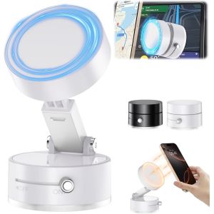 Support T&eacute;l&eacute;phone Voiture Magn&eacute;tique &agrave; Ventouse - pour Tableau Bord/Pare-Brise, R&eacute;glable &agrave; 360&deg; Pliable Support T&eacute;l&eacute;phone pour MagSafe iPhone 16/15/14/13/12 Pro Max Samsung Google - Noir - Neuf