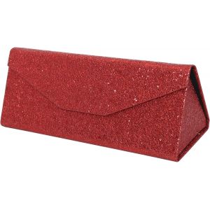 CAUC-&Eacute;tui Pliable &agrave; Lunettes de Soleil - Bo&icirc;te Rigide [Triangulaire] avec [Fermeture Magn&eacute;tique] et Doublure Int&eacute;rieur Protection Vue Lecture Fashion Design Unisexe Femme Homme Enfant Voiture Mode - Neuf