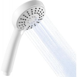 Pommeau de Douche, Pomme de Douche &agrave; Main &agrave; 3 Modes, Pomme Douche Ronde, Pommeau de Douche Economie deau, Douchette pour Salle de Bain, Blanc - Neuf