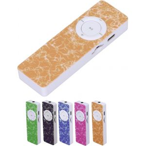 5pcs MP3 Player, School Gift for Kids Portable HiFi Lossless Sound MP3 Music Player Support Up to 64GB Memory Card for Sports Running Super - Neuf