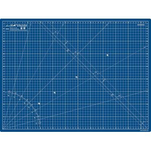Tapis De D&eacute;coupe Auto-Cicatrisant A3 (45 X 30 Cm 18x12") Self-Healing Cutting Mat Planche Coupe Pour Couture Patchwork Modelisme Cutter | Marqu&eacute; En Centim&egrave;tres Et En Pouces - Neuf