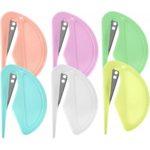 Jgd-Lot De 6 Peignes D&eacute;m&ecirc;lants Multicolores Pour Poils D'animaux De Compagnie Et Chats - Neuf