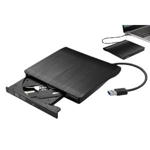 Lecteur/graveur CD/DVD externe USB 3.0 pour PC portable Windows et MacBook - Neuf