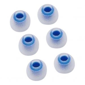 3 paires d'embouts auriculaires,remplacement des embouts,écouteurs intra-auriculaires Accessoire d'embout d'oreille isolant de bruit en silicone L - Neuf