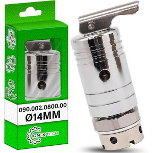 Valve Cocotte Minute &Oslash; 14 mm avec Le Code 090.002.0800.00 090002080000 pour Lagostina Soupape en Acier Inoxydable-Garantie de 5 Ans-Onix Tech - Neuf