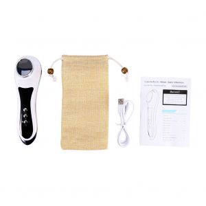 Masseur Usb A Froid Et A Glace, Appareil De Massage A Chaud, Retrecissement Des Pores, Rajeunissement De La Peau, Appareil Vibrant Sonique - Neuf