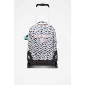 Sac &agrave; dos &agrave; roulettes Sari - Rose et bleu marine Homme Unisexe - sans genre Taille unique Bleu/Vert/Jaune/Rose - Neuf