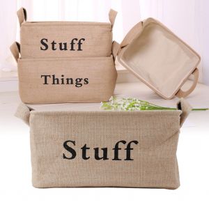 Hjlian Panier De Rangement Pliable En Eva Impermeable De Grande Capacite Pour Linge Epais (M Stuff) - Neuf