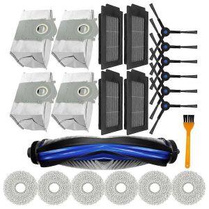Pour Ecovacs Deebot T50 PRO Robot Aspirateur Pi&egrave;ces Remplacer Brosse Principale Filtres Hepa Brosse Lat&eacute;rale Dus - Neuf