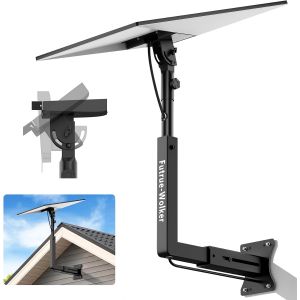 MEVRONISSHOP-Starlink Support pour Gen 3, Support Starlink Gen 3 Ajustable, Support Mural avec Adaptateur Tubulaire Gen 3 pour Kit Internet Starlink Gen 3 Satellite - Neuf