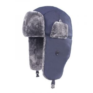 Hiver Au Chaud Chapeau Unisexe Coupe-Vent Ski Soldat De La Chasse De La Pac Chaud Bomber Hat Avec Fourrure Oreillettes&iquest;Cyan&iquest; - Neuf
