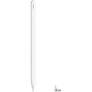 Pencil Pencil 2ème génération pour Apple iPad Pro 12,9"" 6/5/4/3, iPad Pro 11"" 4/3/2/1, iPad Air 4/5, iPad Mini 6, iPad Pencil avec 2 pointes, câble de charge et étui pour stylo - Blanc - Neuf