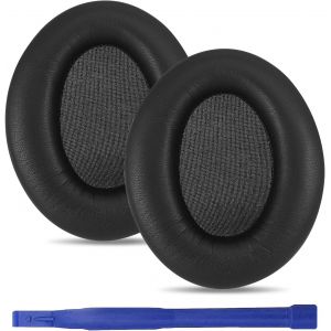 KAL-Coussinets De Remplacement Premium Pour Casque Sony Wh-0Xm3 U2013 En Cuir Souple Synthétique Avec Mousse À Mémoire De Forme U2013 Confort Optimal U2013 Noir - Neuf
