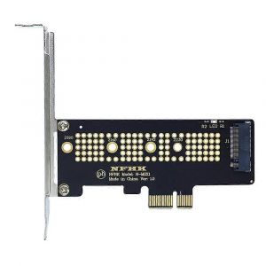 Carte adaptateur NVMe PCIe M.2 NGFF SSD vers PCIe X1 Prise en charge de la carte PCIe X1 vers M.2 Taille 2230 2242 2260 2280 - Neuf