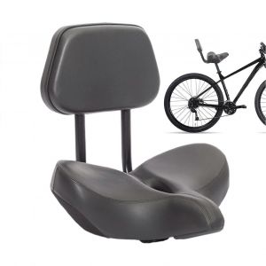 Selle De V&eacute;lo Ergonomique Pour Les Voyages Et Les Trajets Domicile-Travail, Noire A - Neuf