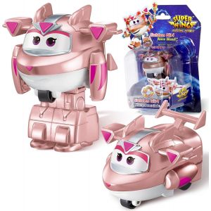 ERYI-Yw780033- Jouets Transformer Golden Girl Figures D'Action 2 En 1, Jouet Robot Avion 5Cm, Jouet Transformateur Pour Garçons Et Filles À Partir De 3 Ans, Rose - Neuf