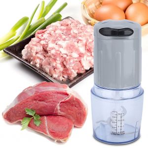 Hjlian Hachoir A Viande Electrique Semi-Automatique Pour Usage Domestique, Mixeur Multifonction Pour Legumes Et Fruits, Prise Ue 230 V - Neuf