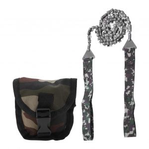 Mini Tronconneuse De Poche Portable 24 Pouces 33 Dents Avec Sac De Rangement Pour La Chasse, Le Jardinage Et Les Activites De Plein Air - Neuf