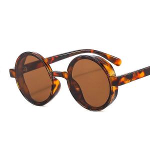Mode Rond Lunettes De Soleil Femmes R&eacute;tro Punk Tendance Jaune Orange Lunettes De Soleil Hommes Nuances UV400 - Neuf