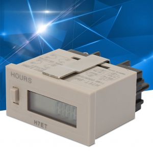 Compteur electrique numerique sans tension avec ecran LCD a 6 chiffres (0,00 seconde) - Neuf